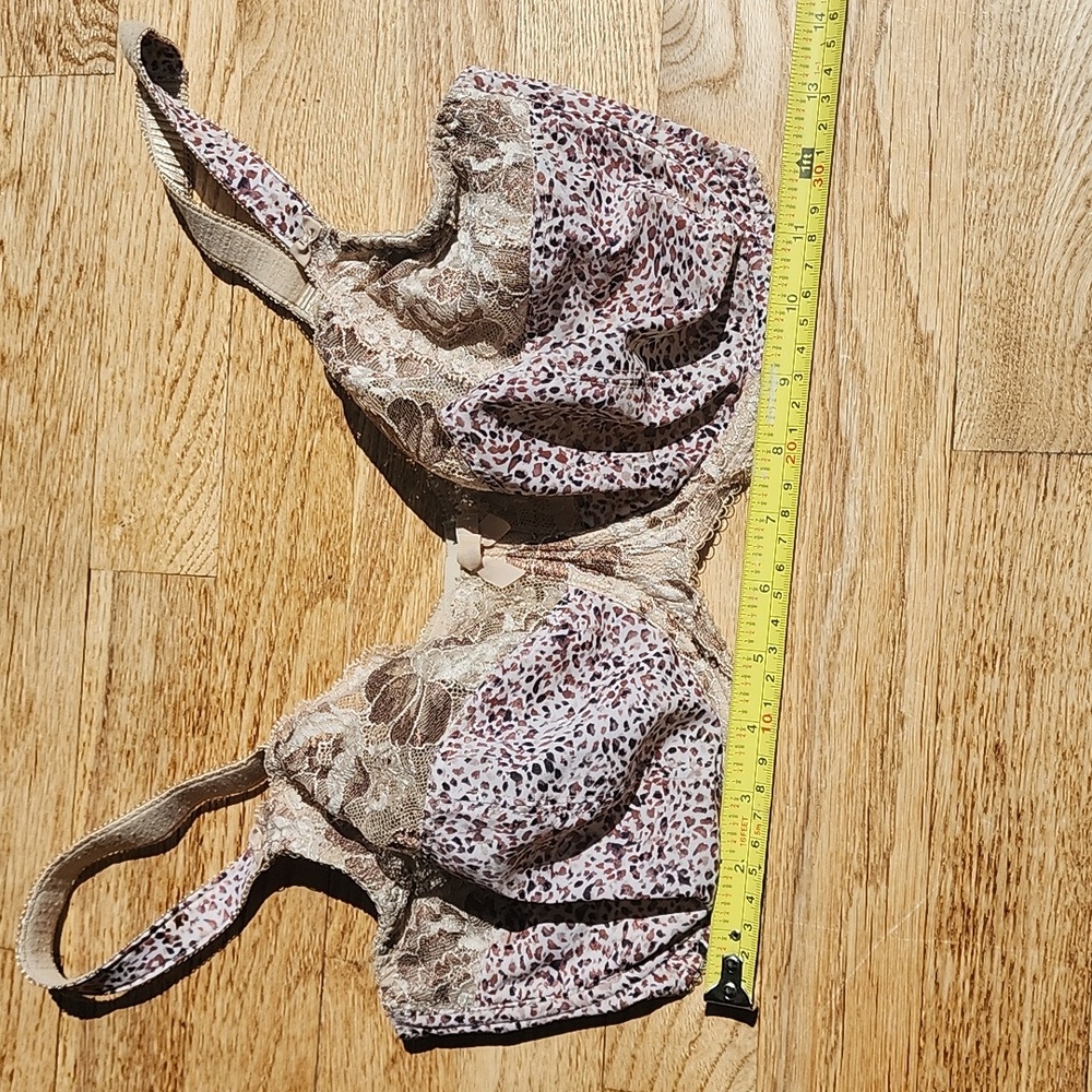 (34H) Fantasie Aimee Underwired Full Cup Bra In Antique Gold Sexy Animal Print - Picture 4 of 9